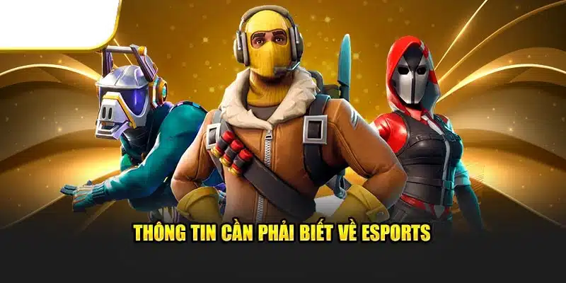 ESPORTS Thông tin cần phải biết về ESports